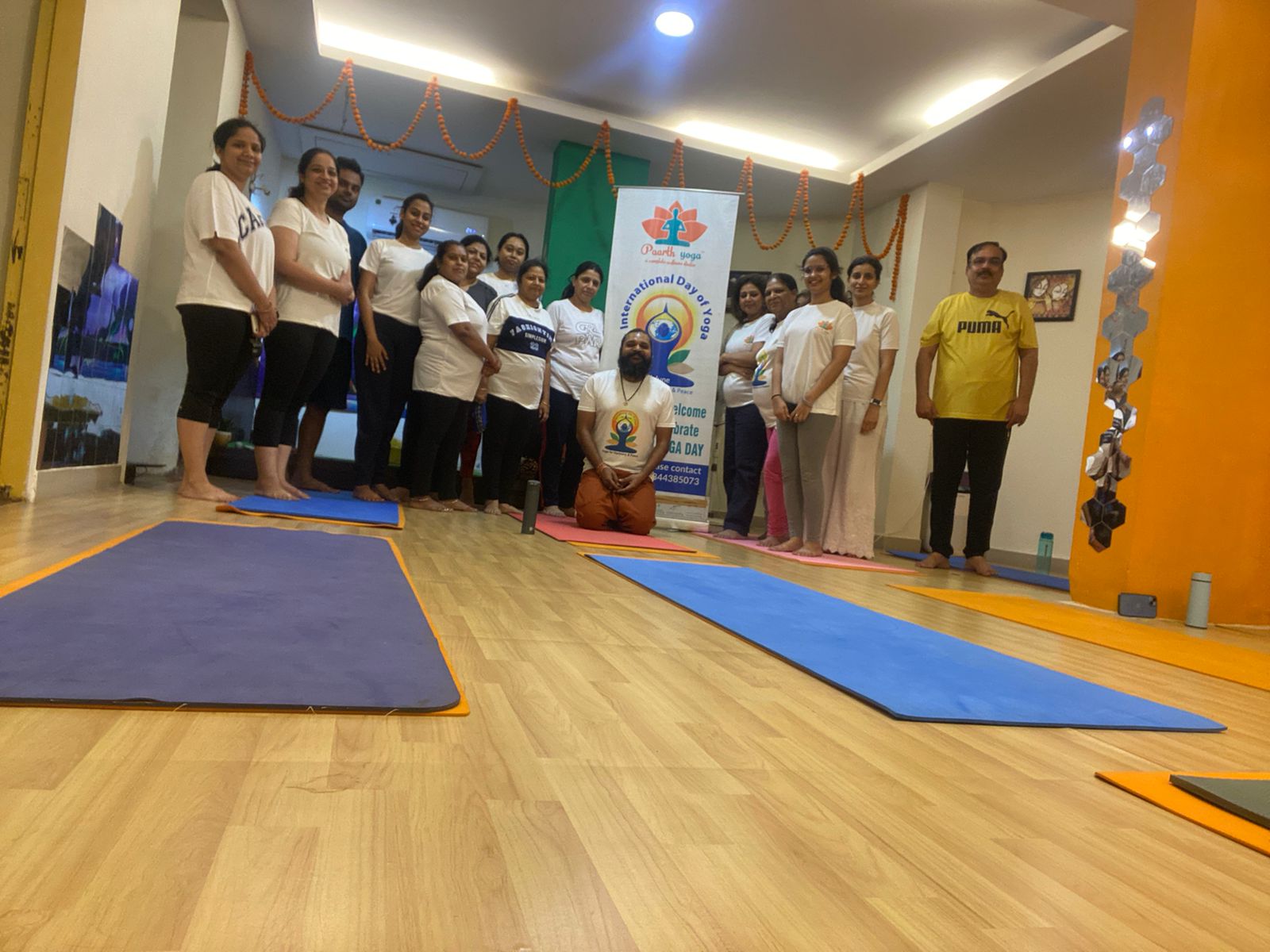 International Yoga Day Celebration in Omax City, June 21, 2023