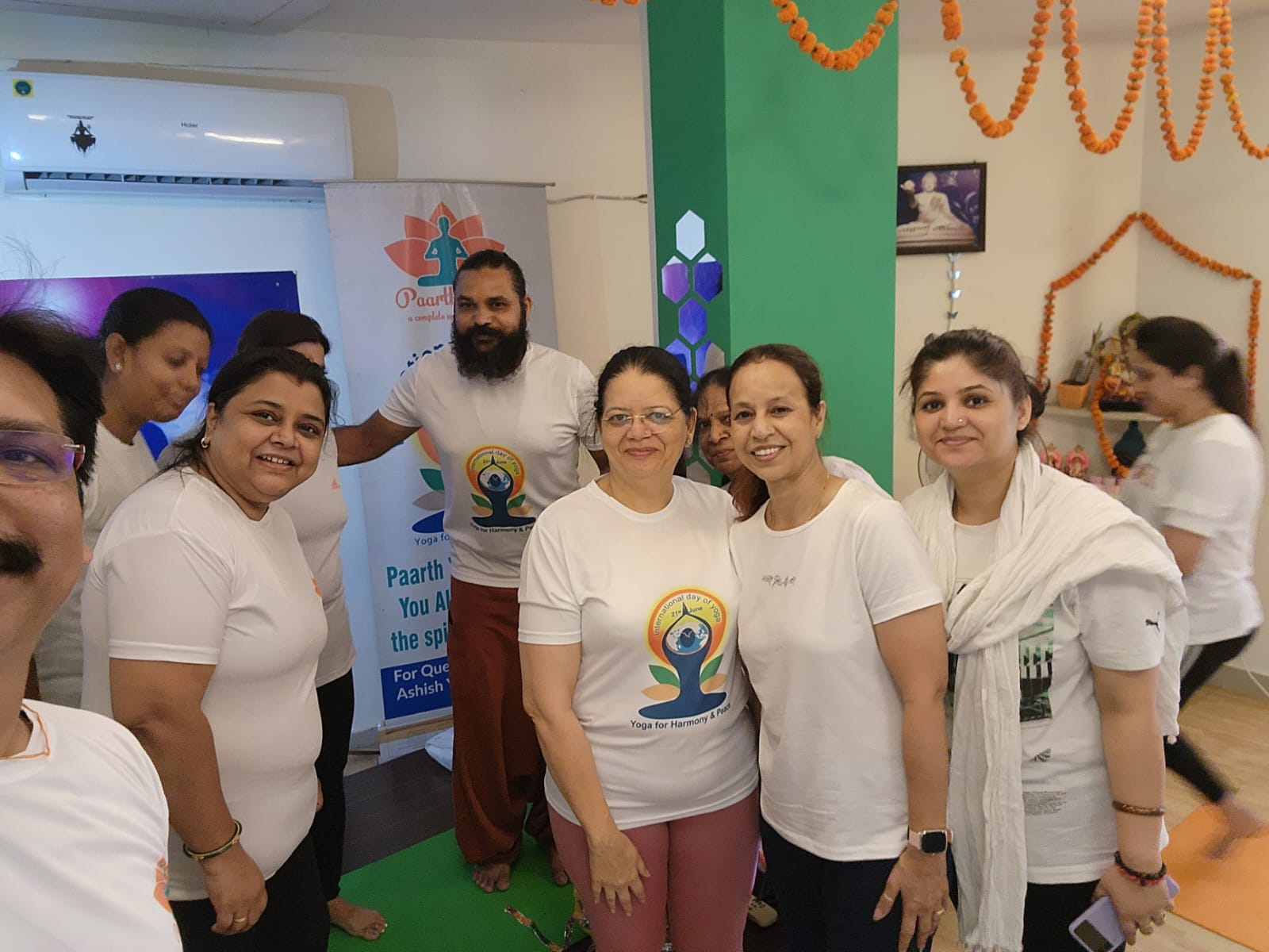 International Yoga Day Celebration in Omax City, June 21, 2023